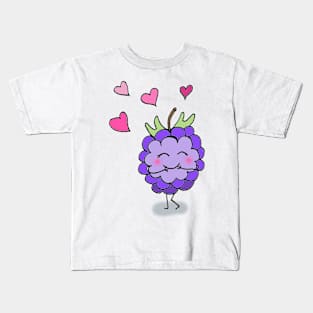 The blackberry is in arrears Kids T-Shirt